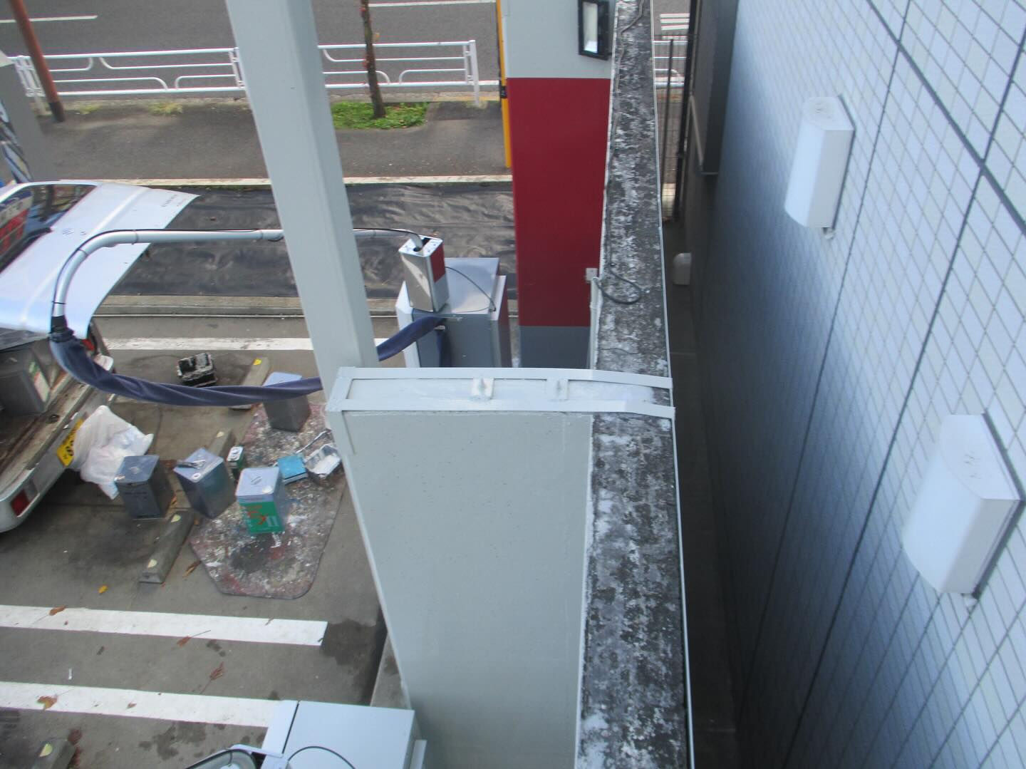 アングルの中塗りをしていきました