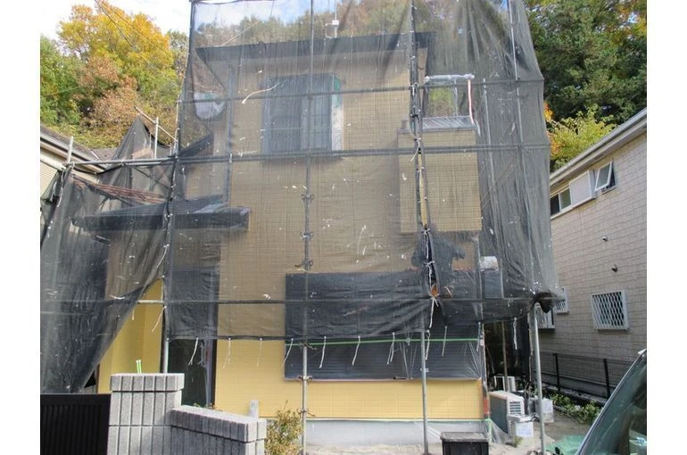 外壁塗装の上塗り